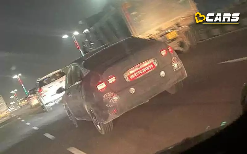 2023 hyundai verna spotted on test again